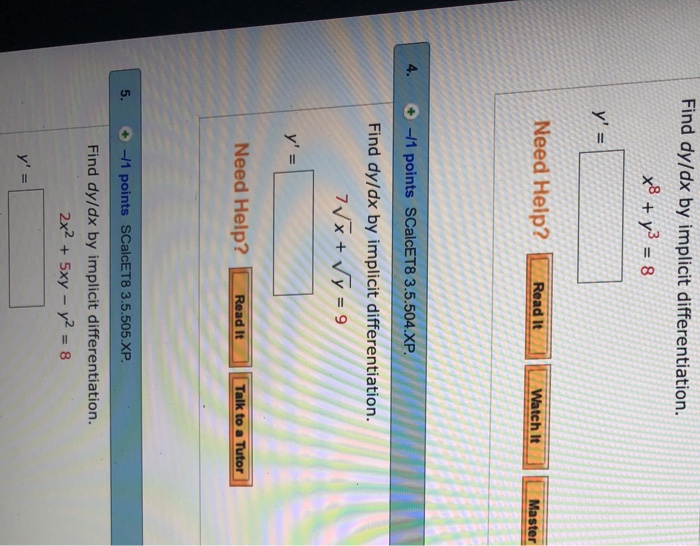 Solved Consider The Following Cos X Y A Find Y By Chegg