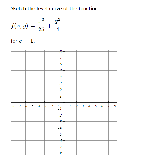 Solved Sketch The Level Curve Of The Function Chegg