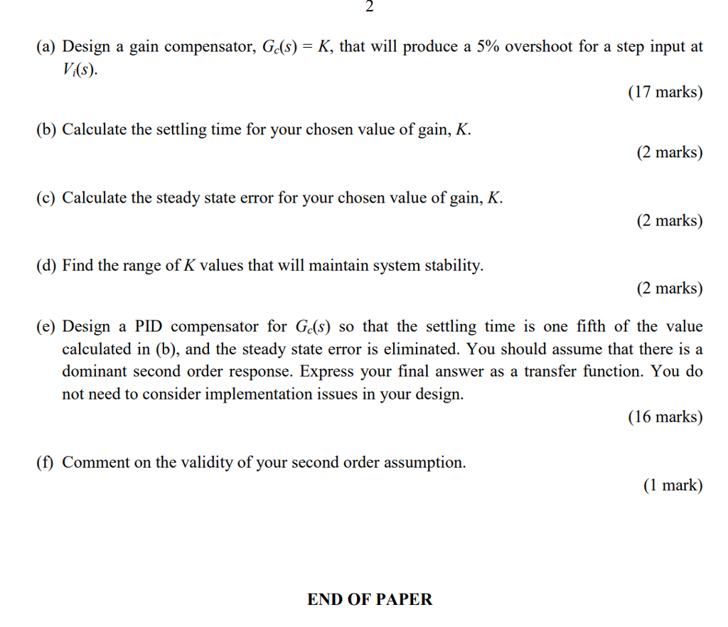 Solved Question An Electrical System Is To Be Designed Chegg