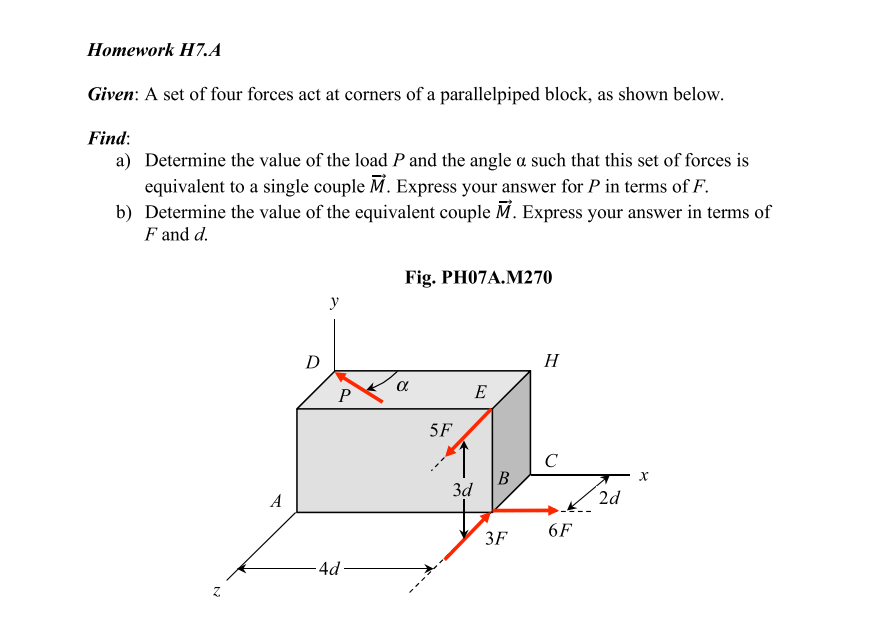 Given A Set Of Four Forces Act At Corners Of A Chegg