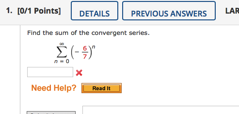 Solved 1 0 1 Points DETAILS PREVIOUS ANSWERS LAR Find The Chegg