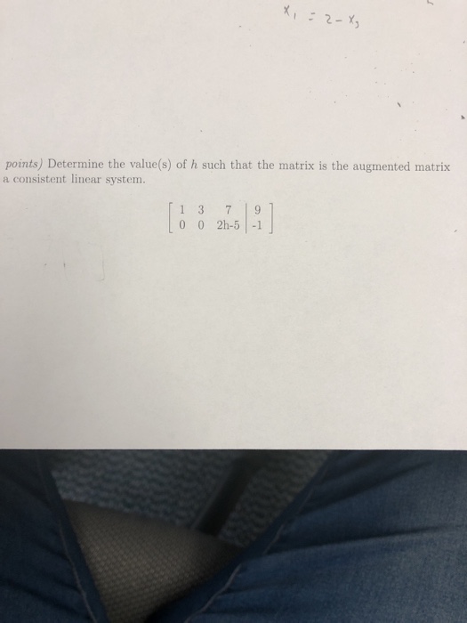 Solved Points Determine The Value S Of H Such That The Chegg