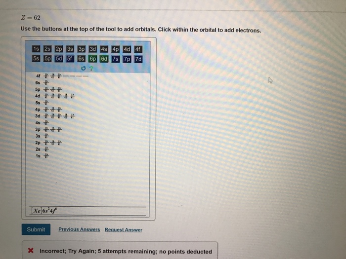 Solved Part B Give The Expected Ground State Electron Chegg