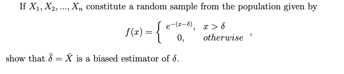 Solved If X X Xn Constitute A Random Sample From Chegg