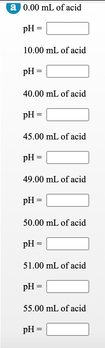 Solved A Ml Aliquot Of M Naoh Is Titrated With Chegg