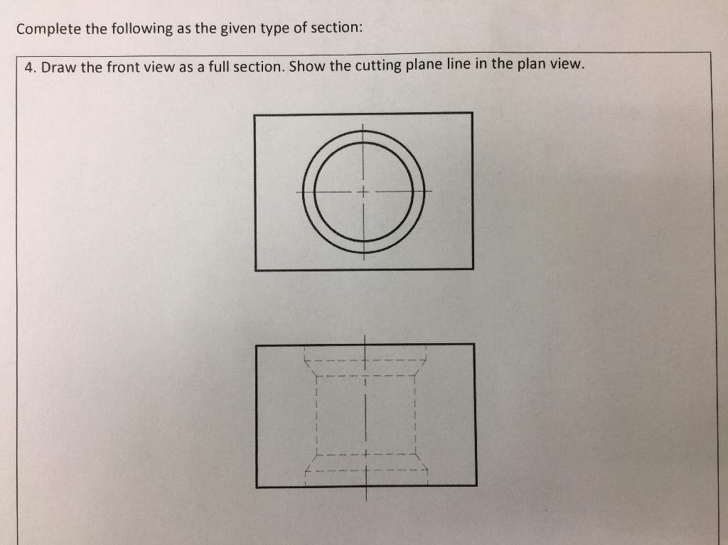 Solved Complete The Following As The Given Type Of Section Chegg