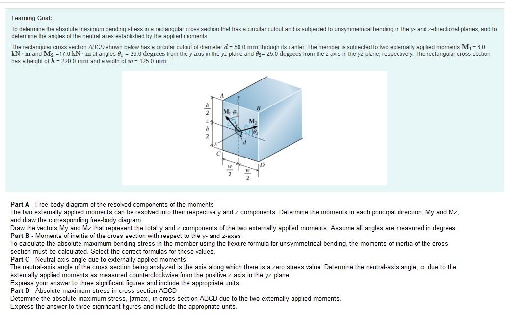 Solved Learning Goal To Determine The Absolute Maximum Chegg