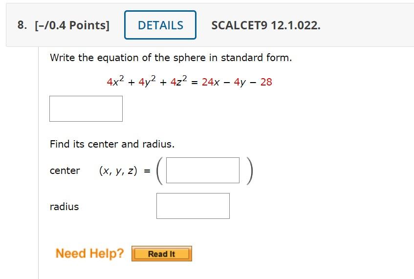 Solved Points Details Scalcet Write Chegg