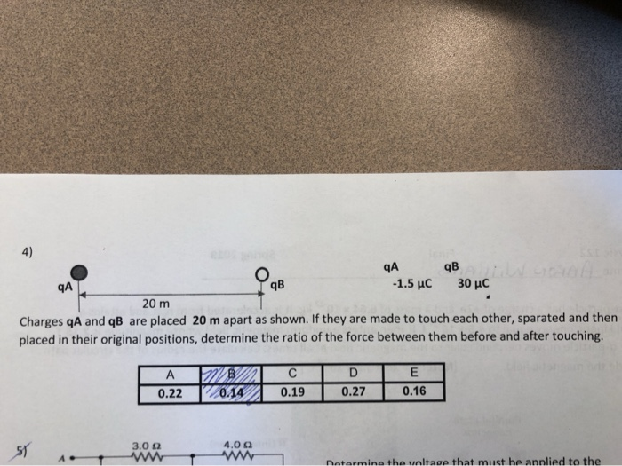 Solved Qa Qb Qa Qb M Charges Qa And Qb Are Placed M Chegg