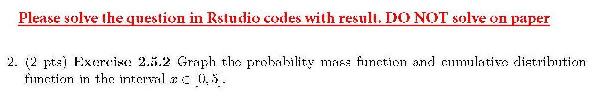 Solved Please Solve The Question In Rstudio Codes With Chegg