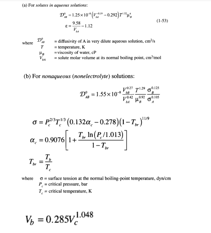 Solved Estimate The Diffusivity Of Acetic Acid C H O In A Chegg