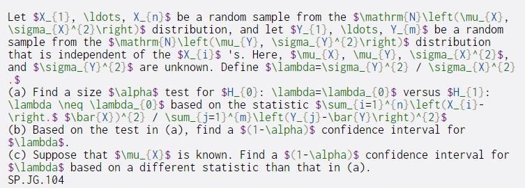 Solved Let X Ldots X N Be A Random Sample From Chegg