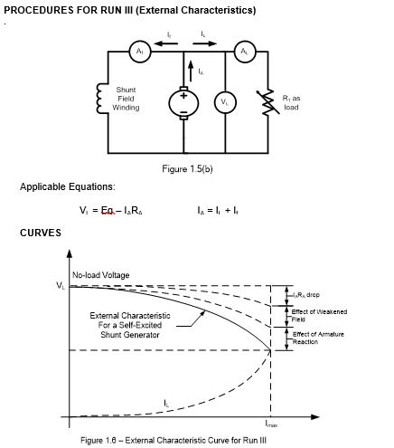 Solved Experiment No The Dc Shunt Generator Objectives Chegg