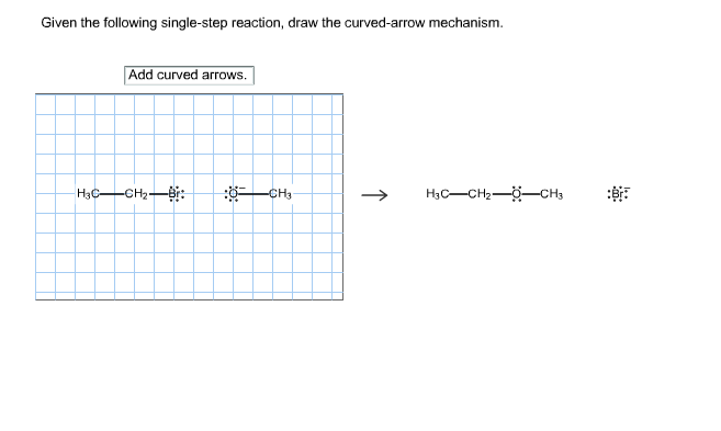 Solved Given The Following Single Step Reaction Draw The Chegg