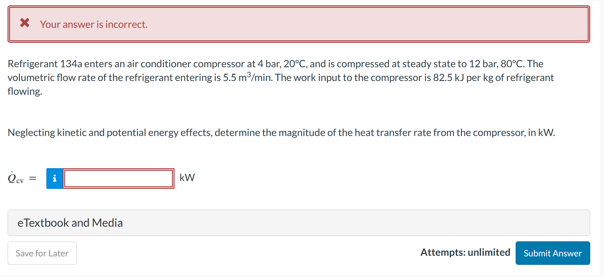 Solved Refrigerant A Enters An Air Conditioner Compressor Chegg