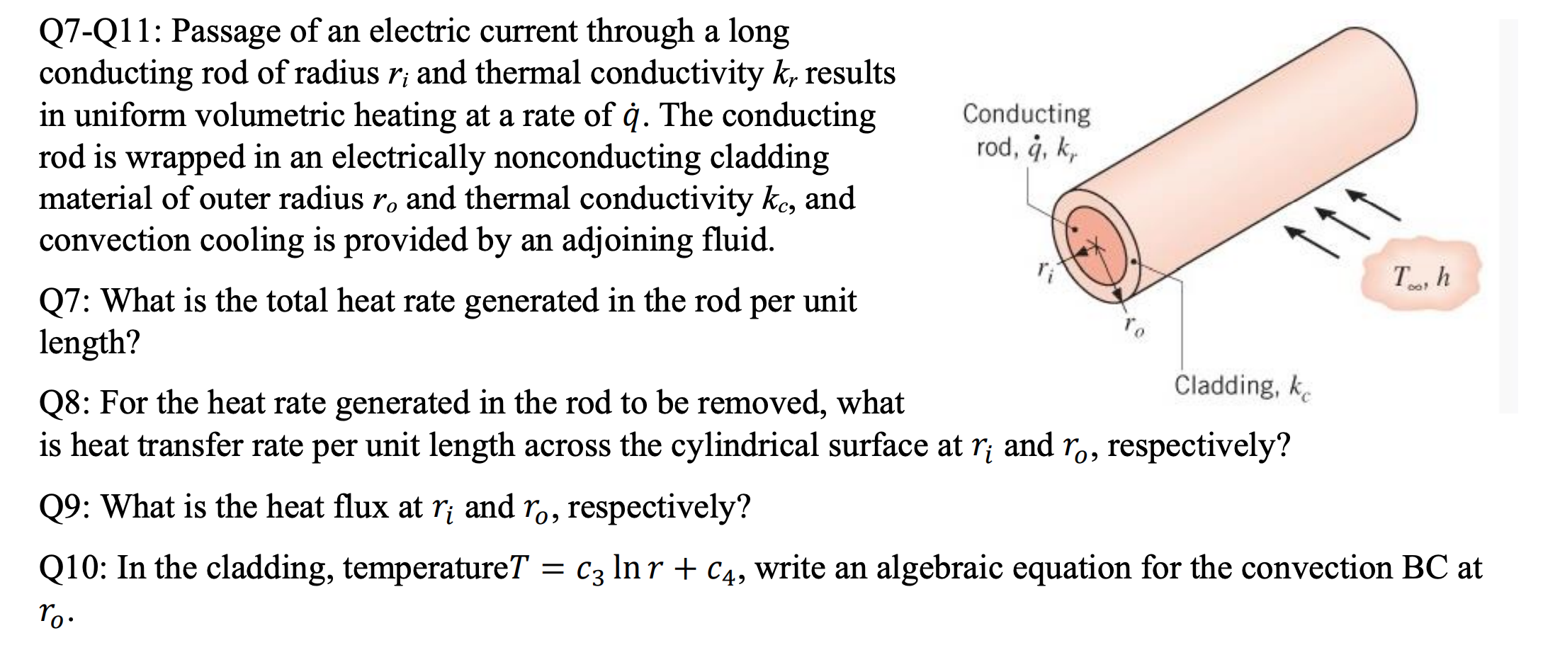 Solved 191 Ca Q7 Q11 Passage Of An Electric Current Through Chegg