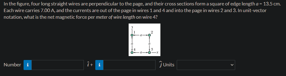 Solved In The Figure Four Long Straight Wires Are Chegg