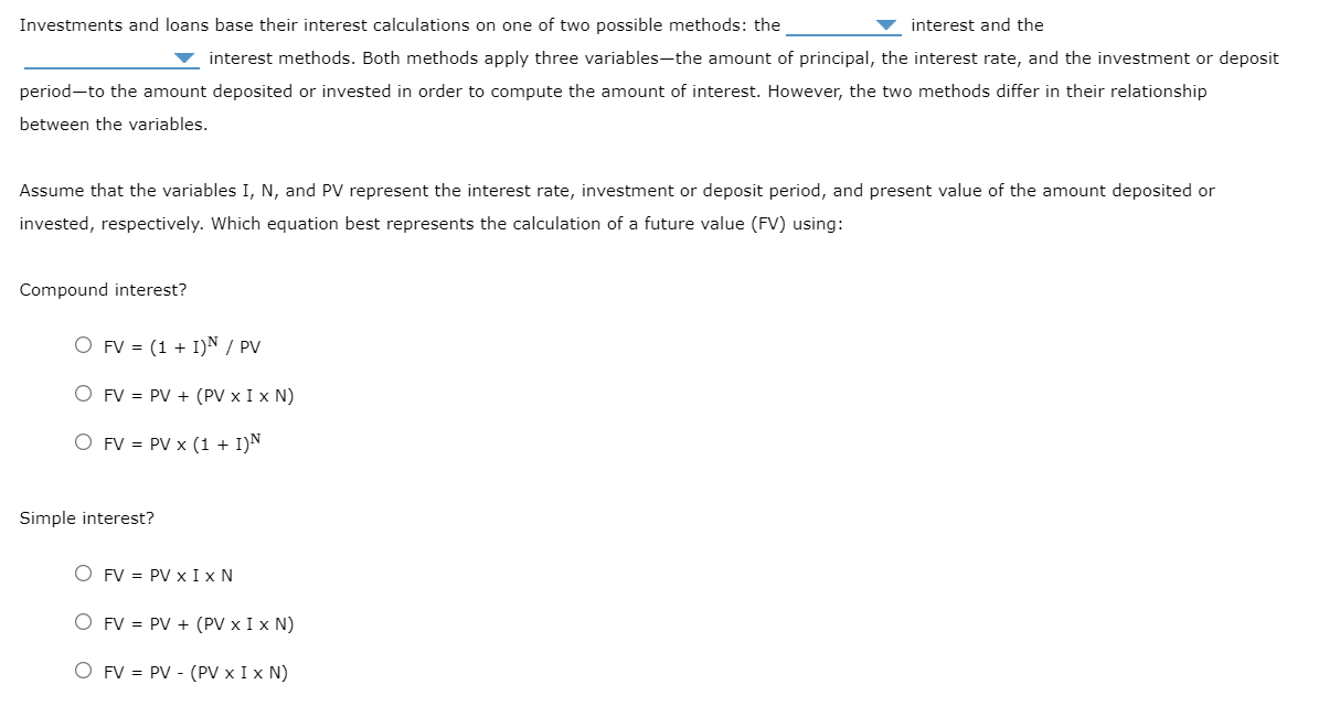 Solved The Principal Of The Time Value Of Money Is Probably Chegg