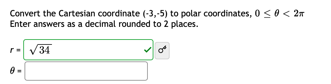 Solved Convert The Cartesian Coordinate To Polar Chegg