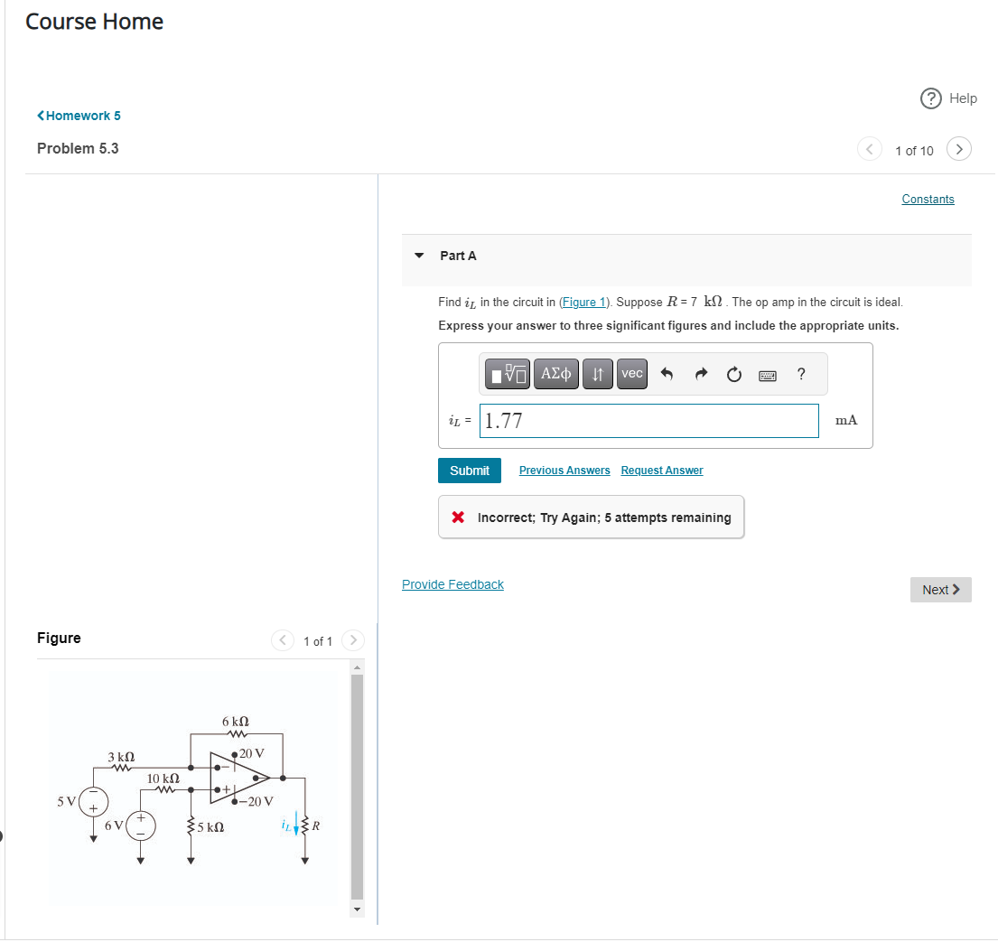 Solved Part Afind Il In The Circuit In Figure Suppose Chegg