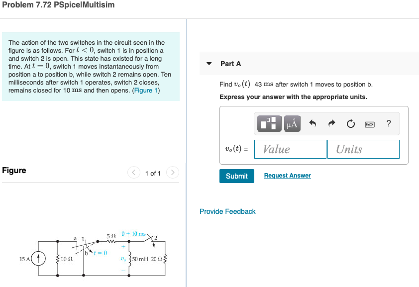 Solved Problem Pspice Multisim The Action Of The Two Chegg