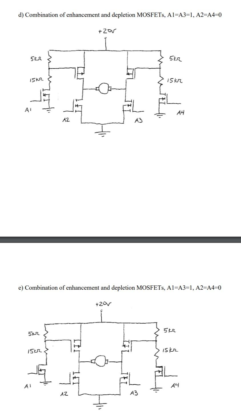 The Circuit Schematics Shown Below Correspond To Chegg