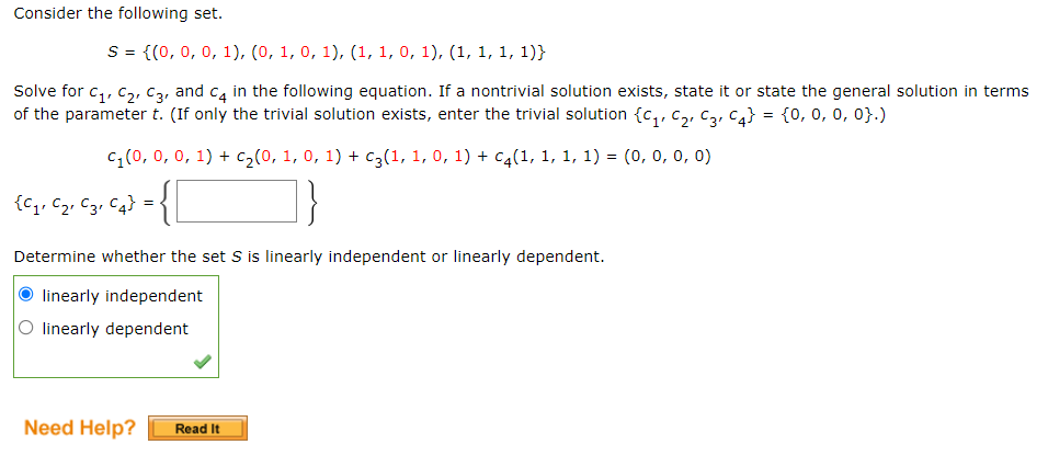 Solved Consider The Following Set Chegg