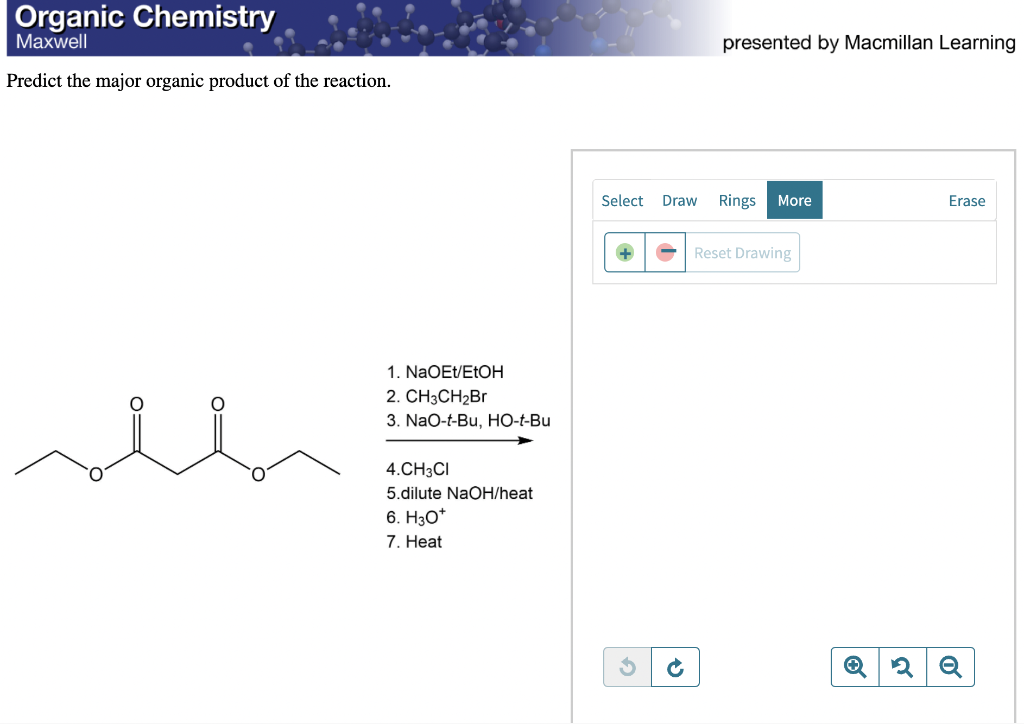 Solved Organic Chemistry Maxwell Presented By Macmillan Chegg