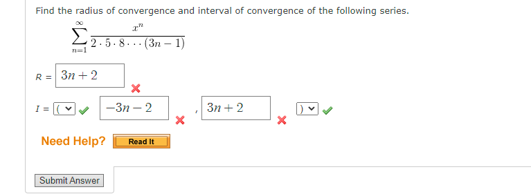 Solved Find The Radius Of Convergence And Interval Of Chegg