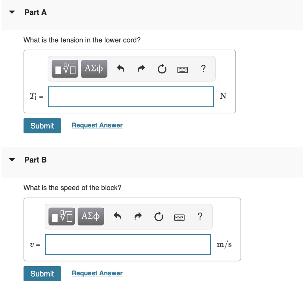 Solved The Kg Block In The Figure Is Attached To A Chegg