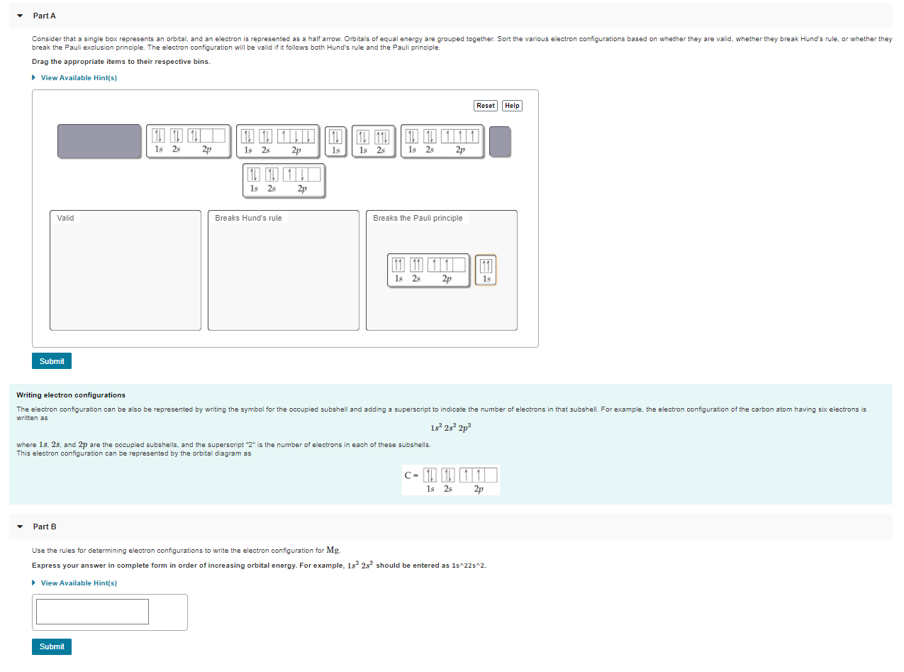 Solved Part A Consider That A Single Box Represents An Chegg