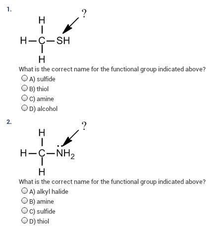 thiol functional group