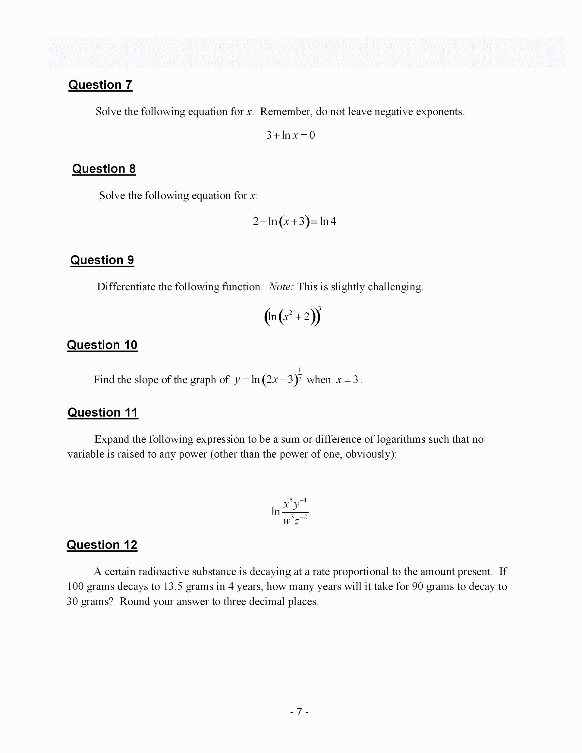 Calculus homework help and answers