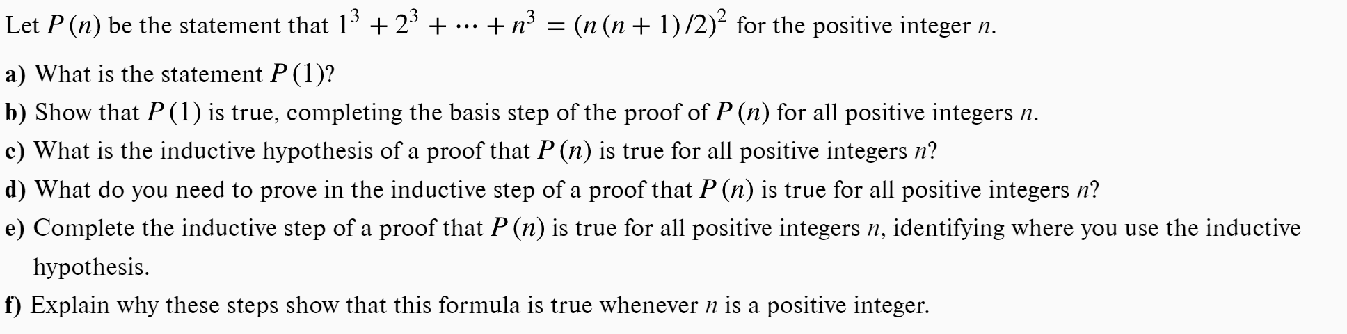 Solved Let P N Be The Statement That N N N Chegg