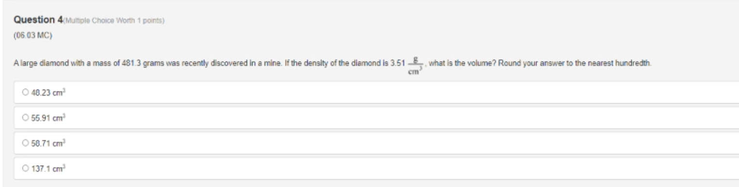 Solved Question Multiple Choice Worth Points Mc Chegg