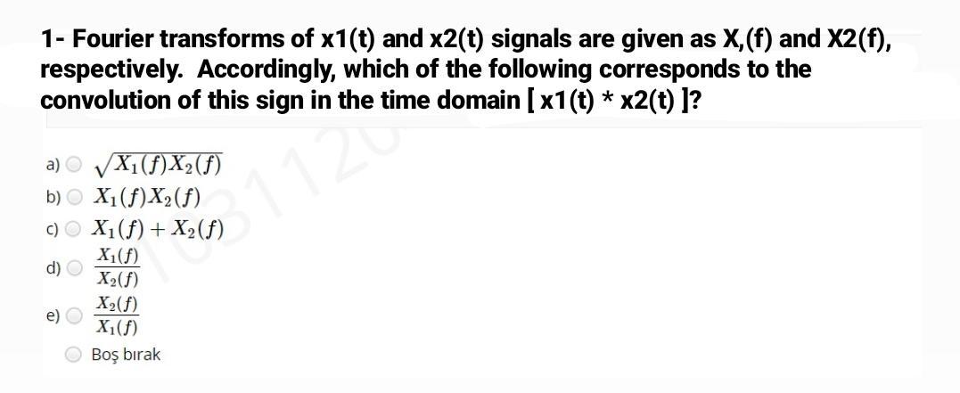 Solved Fourier Transforms Of X T And X T Signals Are Chegg