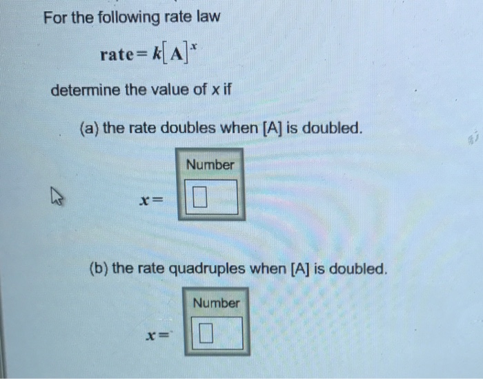 Solved Consider The Reaction Described By The Following Chegg