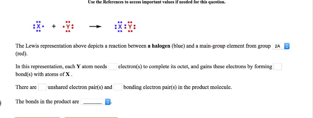 Solved The Lewis Representation Above Depicts A Reaction Chegg