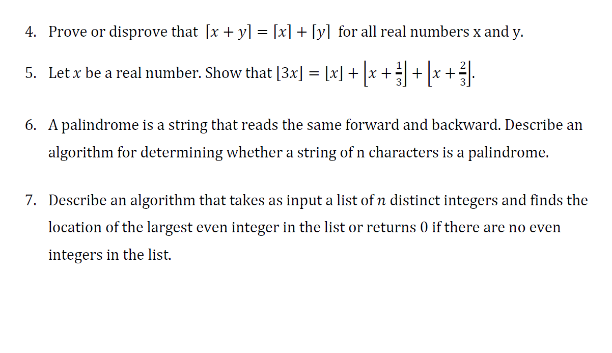 Solved 4 Prove Or Disprove That X Y X Y For All Chegg