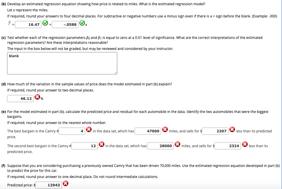 Solved The Toyota Camry Is One Of The Best Selling Cars In Chegg