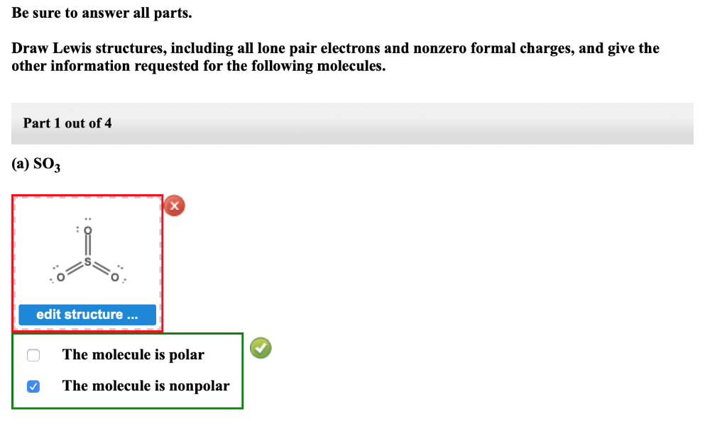 Solved Be Sure To Answer All Parts Draw Lewis Structures Chegg