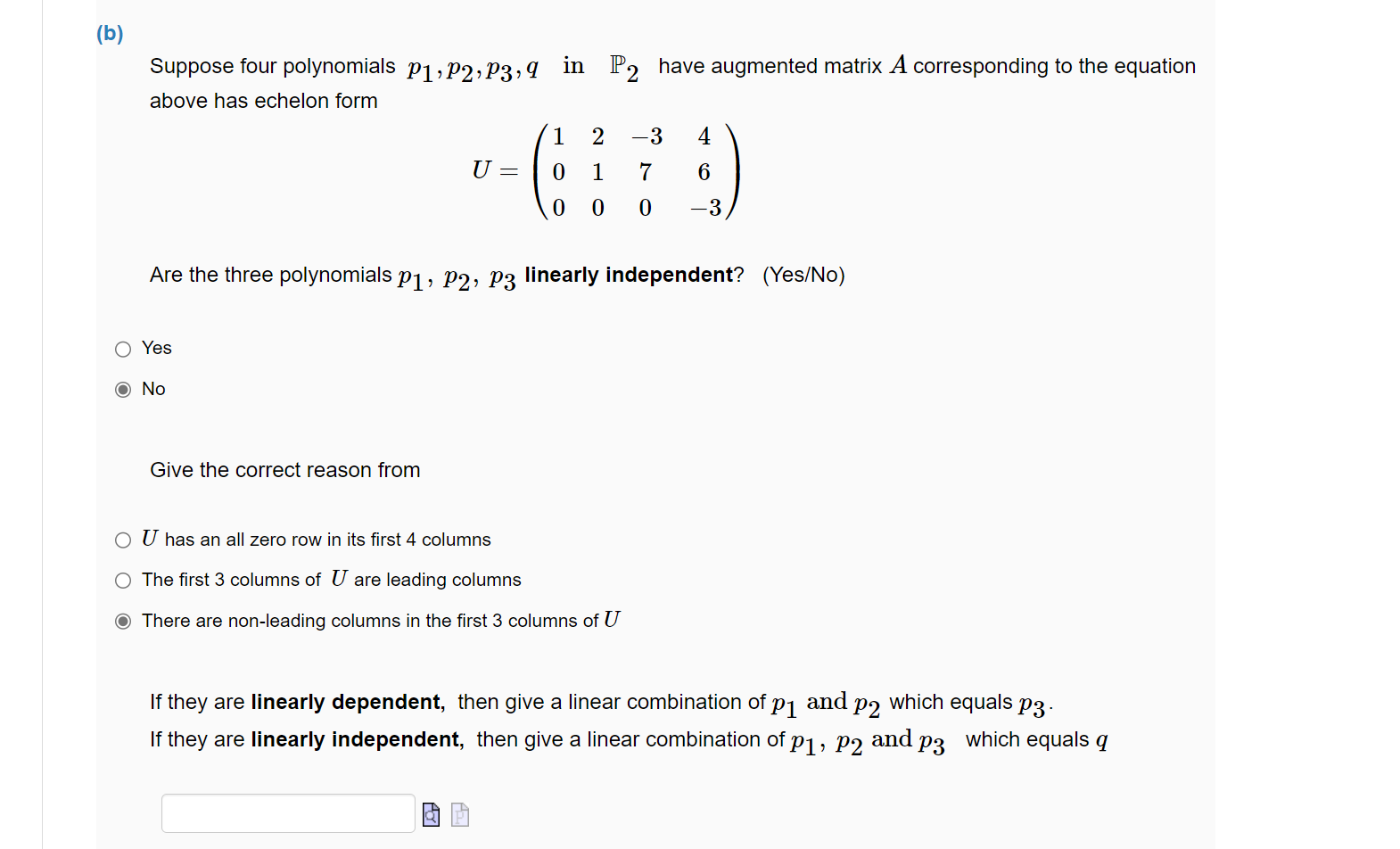 Solved Suppose Four Polynomials P P P Q In P Have Chegg