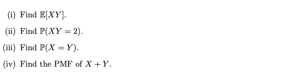 Solved Q Let X Geom P And Y Geom Q Where