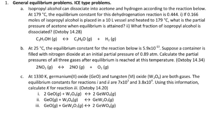 Solved: Isopropyl Alcohol Can Dissociate Into Acetone And  