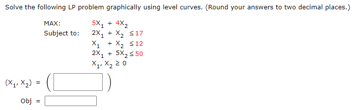 Solved Solve The Following LP Problem Graphically By Chegg