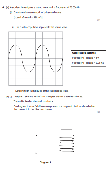 Igcse Physics Describe An Experiment Using An Oscilloscope Off