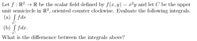 Solved Let F R R Be The Scalar Field Defined By F X Y X Y Chegg