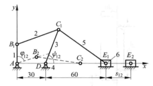 Solved Try To Design The Six Bar Mechanism Shown In The Chegg