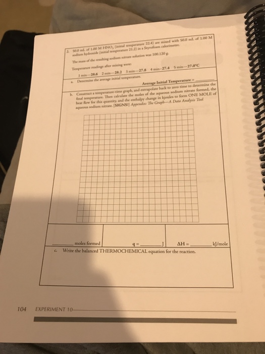 Solved THERMOCHEMISTRY 1I1 HESS S LAW OF CONSTANT HEAT Chegg