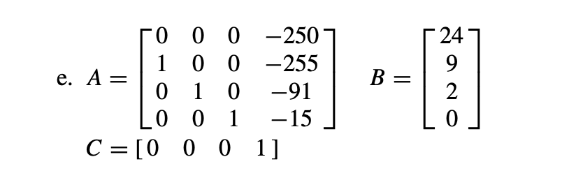 Solved Ne Compute A Minimal Realization For Each Of The Chegg